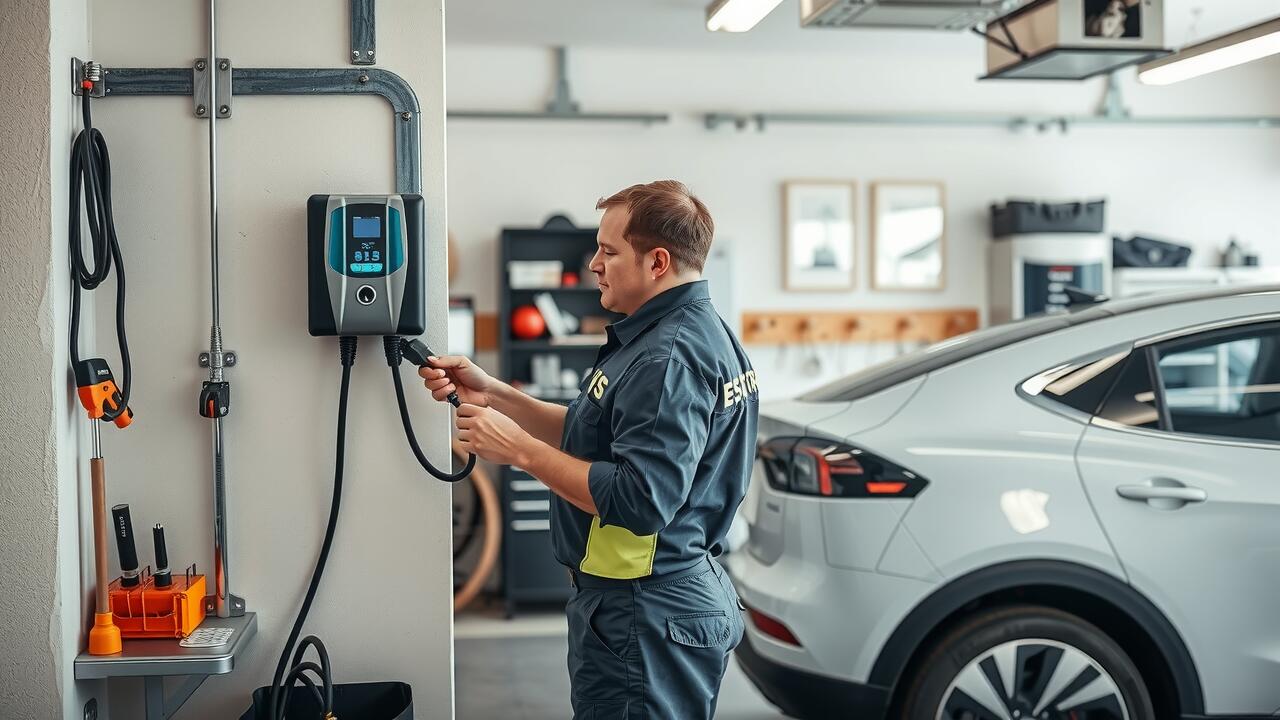 EV charger installation