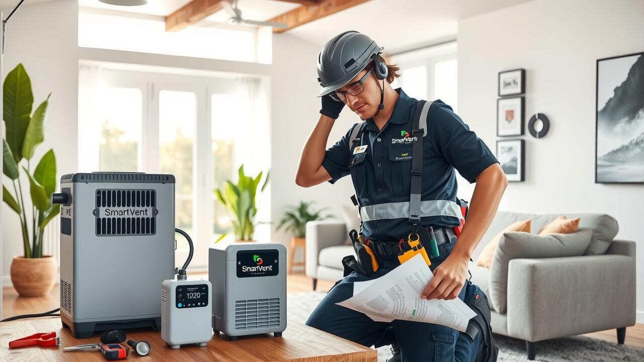 How does an electrical contractor install a SmartVent in Wellington?